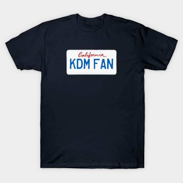 California KDM Fan T-Shirt by Widmore